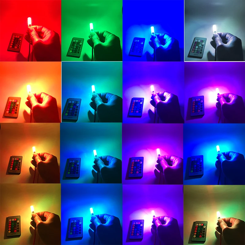 For mitsubishi asx pajero outlander Canbus LED RGB 16 kinds of color T10 Bulbs LEDs Clearance Lights with Remote For mitsubishi asx pajero outlander Canbus LED RGB 16 kinds of color T10 Bulbs LEDs Clearance Lights with Remote