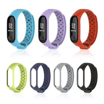 

Bracelet for Xiaomi Mi Durable Replacement Silicone Anti-off Wristband for Xiaomi Mi Band 3 Smart Watch Wholesale supplier