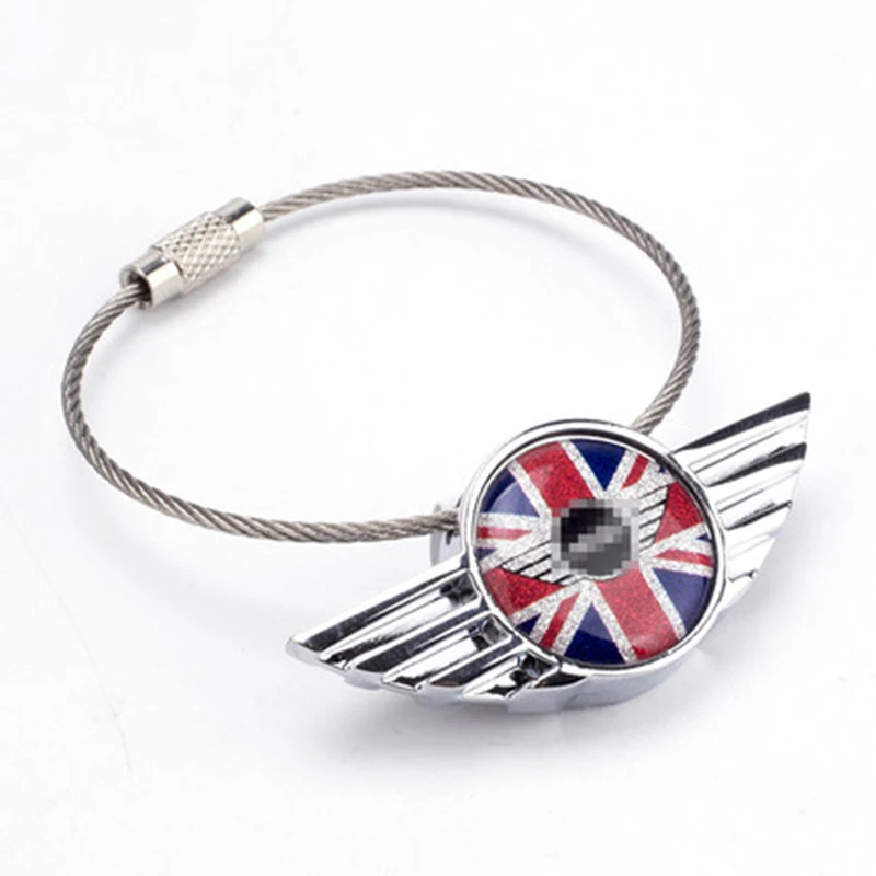 

1pc Stainless Steel Key Chain Keychain Key Ring Keyring For Mini Cooper JCW One S Clubman Countryman R55 R56 R60 R61 F55 F56 F60