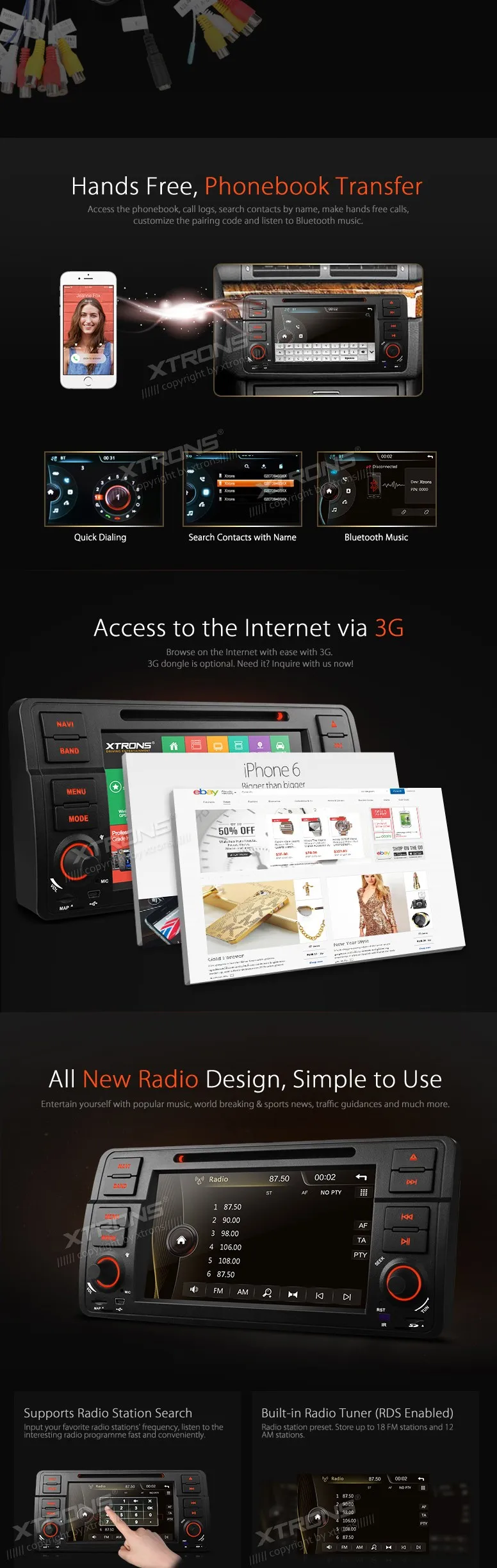 Flash Deal 7" Capacitive Touch Screen Car DVD for BMW 3 Series E46 1998-2006 with Original User Interface & External DVR Camera Support 4 Flash Deal 7" Capacitive Touch Screen Car DVD for BMW 3 Series E46 1998-2006 with Original User Interface & External DVR Camera Support 4