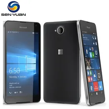 microsoft Lumia 650 четырехъядерный 16 Гб rom 1 Гб ram мобильный телефон 4G wifi gps 8MP камера nokia сотовый телефон