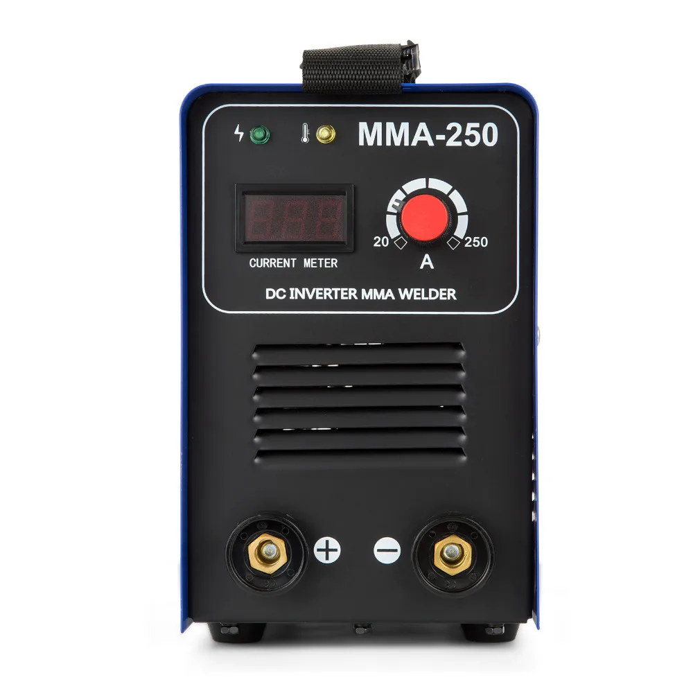 MMA-250 Inverter Schweißgerät IGBT Elektroden 160A Zubehör mit Kabel Bis 4mm DHL MMA-250 Inverter Schweißgerät IGBT Elektroden 160A Zubehör mit Kabel Bis 4mm DHL