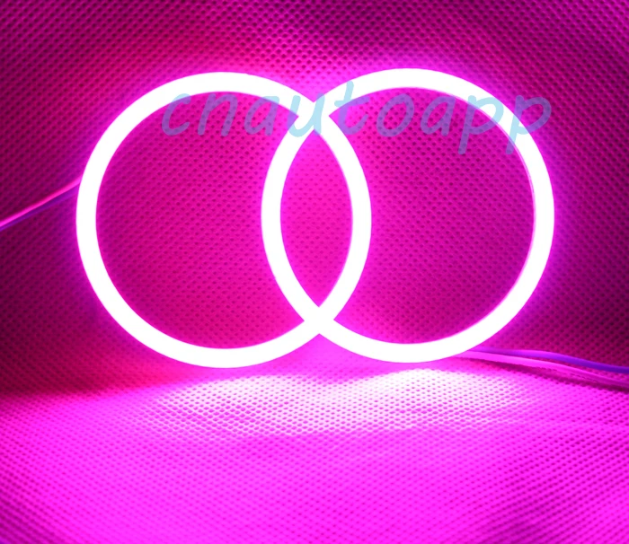 

Angel Eyes DRL Super COB LED Light Ring For Car Foglight Motorcycle Headlights 65MM x 2 PCS (one pair)