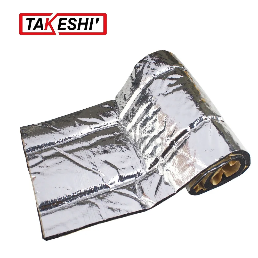 60"x40" 152cmx100cm CAR FOIL INSULATION Muffler BLANKET Heat Proof