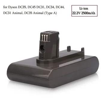 

Newest 22.2V 2500mAh Li-ion Vacuum Battery For Dyson DC35, DC45 DC31, DC34,DC31 Animal, DC35 Animal, 917083-01 Batteries
