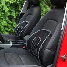 Горячая Распродажа защита талии черная сетчатая ткань подушка для поясницы поддержка для поясницы и спины Подушка под поясницу