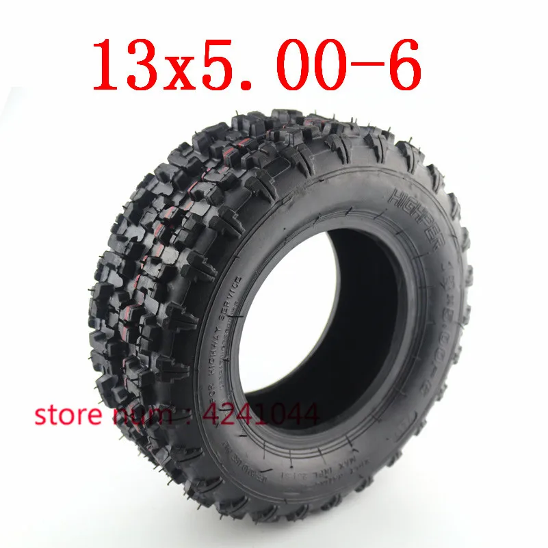 13x5.00-6 13/5.00-6 Tubeless Tire Tyre For Go Kart Quad Buggy Scooter ATV