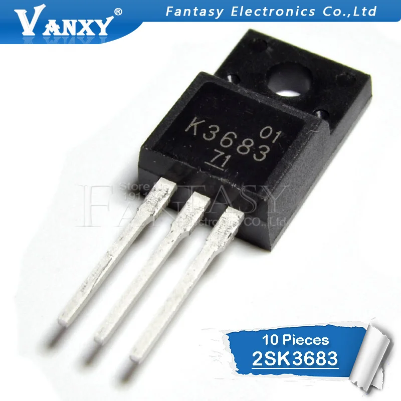 

10PCS 2SK3683 TO-220F K3683 19A 500V TO-220 new original