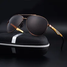 2017 Brand Aluminum Polarized Sunglasses Men Fashion Vintage Sun Glasses Travel Driving Male Eyewear Oculos Gafas UV400 Goggle