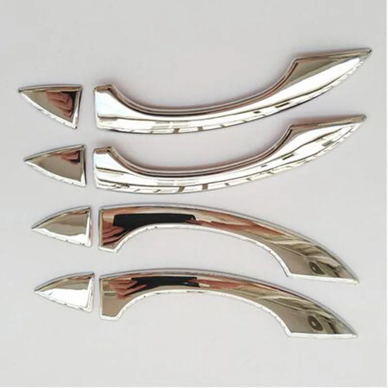 ABS Chrome Door Handle Covers For Audi A6 2015 2016+ Car Styling