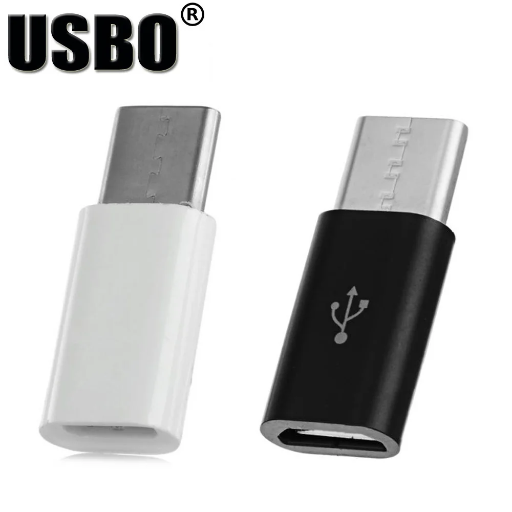 Универсальный черный белый usb type-C разъем USB 3 1 USB-C штекер для micro 5pin Женский