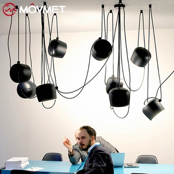 

Modern Pendant Lights For Dining Room Home Living Black Hanging Lamp Fixtures Restaurant Cafe Decoration Lighting Luminaire