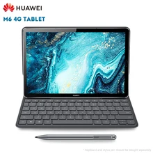 Huawei Original de M6 4G Tablet PC 10,8 pulgadas Android 9,0 EMUI 9,1 Kirin 980 4GB RAM 64GB ROM 13.0MP Sensor de huella dactilar