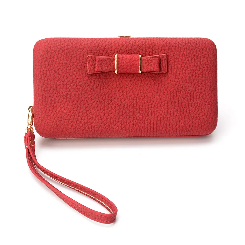 Женский кошелек COHEART с бантом из сплава|wallet purse|brand women pursewomen brand purses |