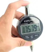 EXPLOIT222580 алюминиевый цифровой микрометр, стрелочный индикатор, прецизионные измерительные инструменты.(0-12,7 мм, 0,001 мм