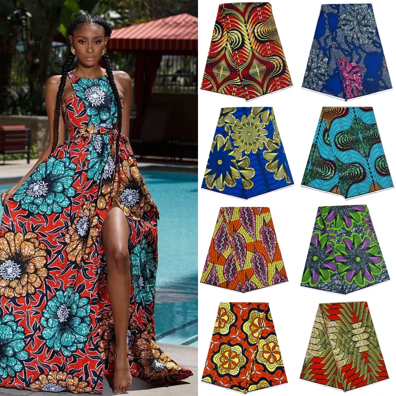 

nigeria hollandais real dutch wax real super wax hollandais 2018 african ankara fabric batik dress material pure cotton 6 yards