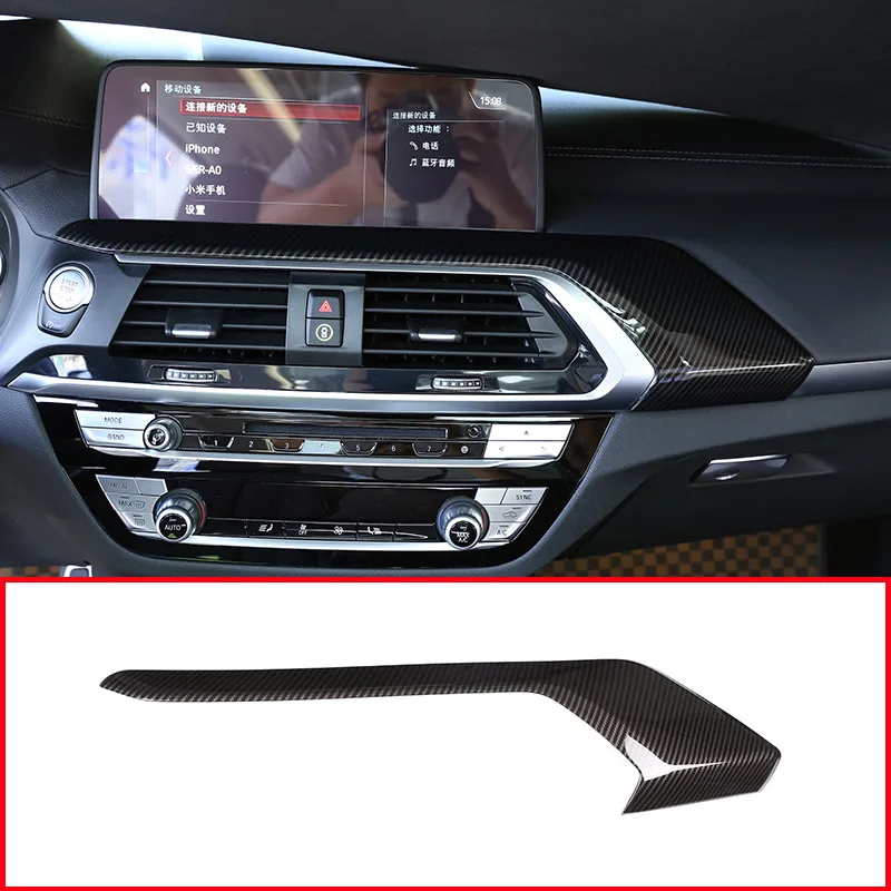 Автомобильная центральная консоль из АБС-пластика для BMW X3 G01 X4 G02 2018 | Автомобили и