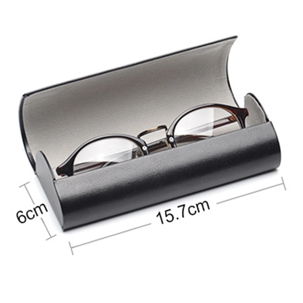 

Magnetic Suction Fashion Multicolor Square Hard Glass Case Durable Solid Dust-Proof Men Waterproof Box Artificial Leather Useful