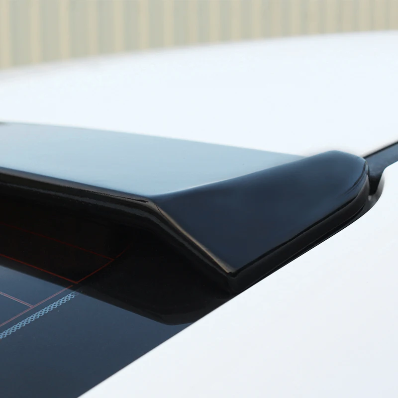 ABS хром фиксированный ветровой хвост без пробивки верхнее крыло наружное украшение авто аксессуары для hyundai Elantra