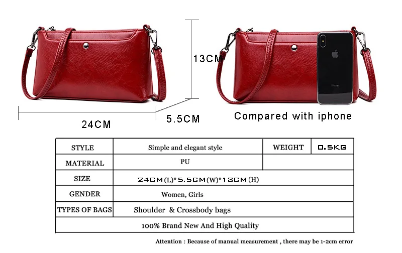 OLD TANG PU Leather Luxury Handbags Women Messenger Bags for women Gift Shoulder Bag Female Bags For Girls Crossbody Bag