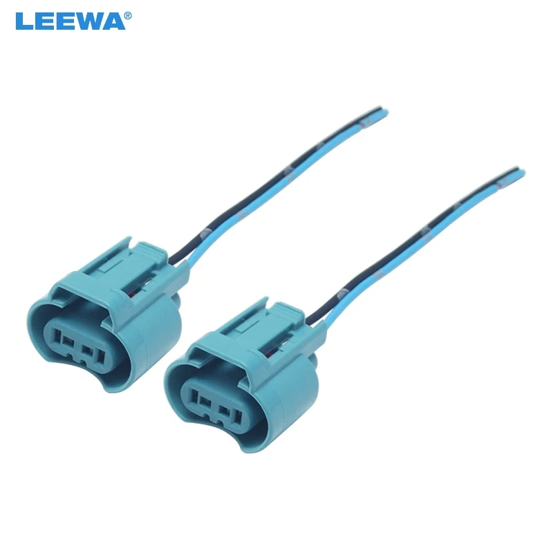 LEEWA 2 шт. Автомобильные фары Противотуманные Лампа 9005 HB3 разъем для Toyota Honda Mazda