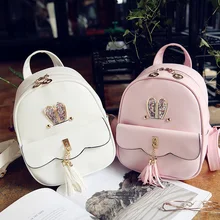 Favocent Новый Бренд кожа PU рюкзак женщины Твердые 12 Дюймовый Ноутбук Сумки Женские Старинные Школьные Сумки mochila Милый Кожаный Рюкзак горячая