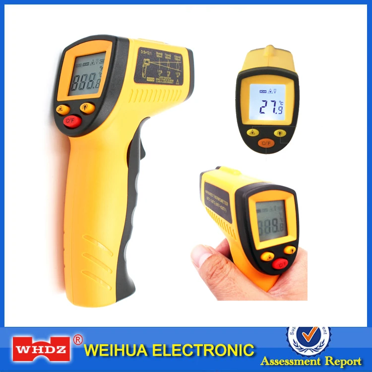 

WHDZ WH320 Digital Laser LCD Display Non-Contact IR Infrared Thermometer 50 to 330 Degree Auto Temperature Meter Sensor Handheld
