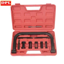 Высокое качество 10 шт. твердый клапан пружинный компрессор Набор инструментов для машина, мотоцикл, автомобиль бензиновые двигатели