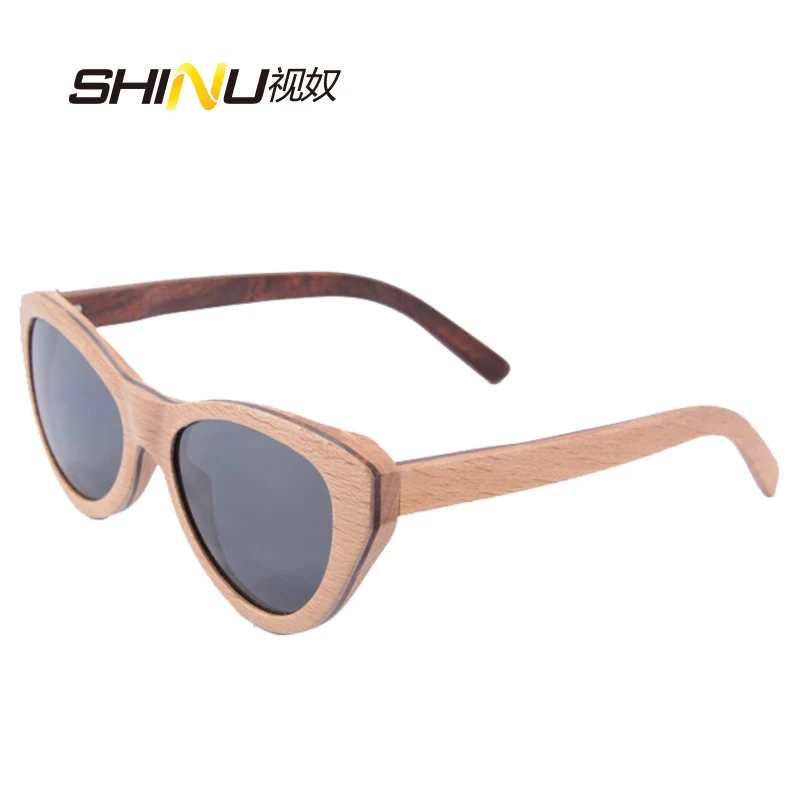 Wood Cat Polarisierte Sonnenbrille Brillen Mode Beech Ebony Heißer Grey Frauen Designer Eye Holz Marke De grey Gläser Feminino Verkauf Oculos Sol Tu18 54HqxIqwt
