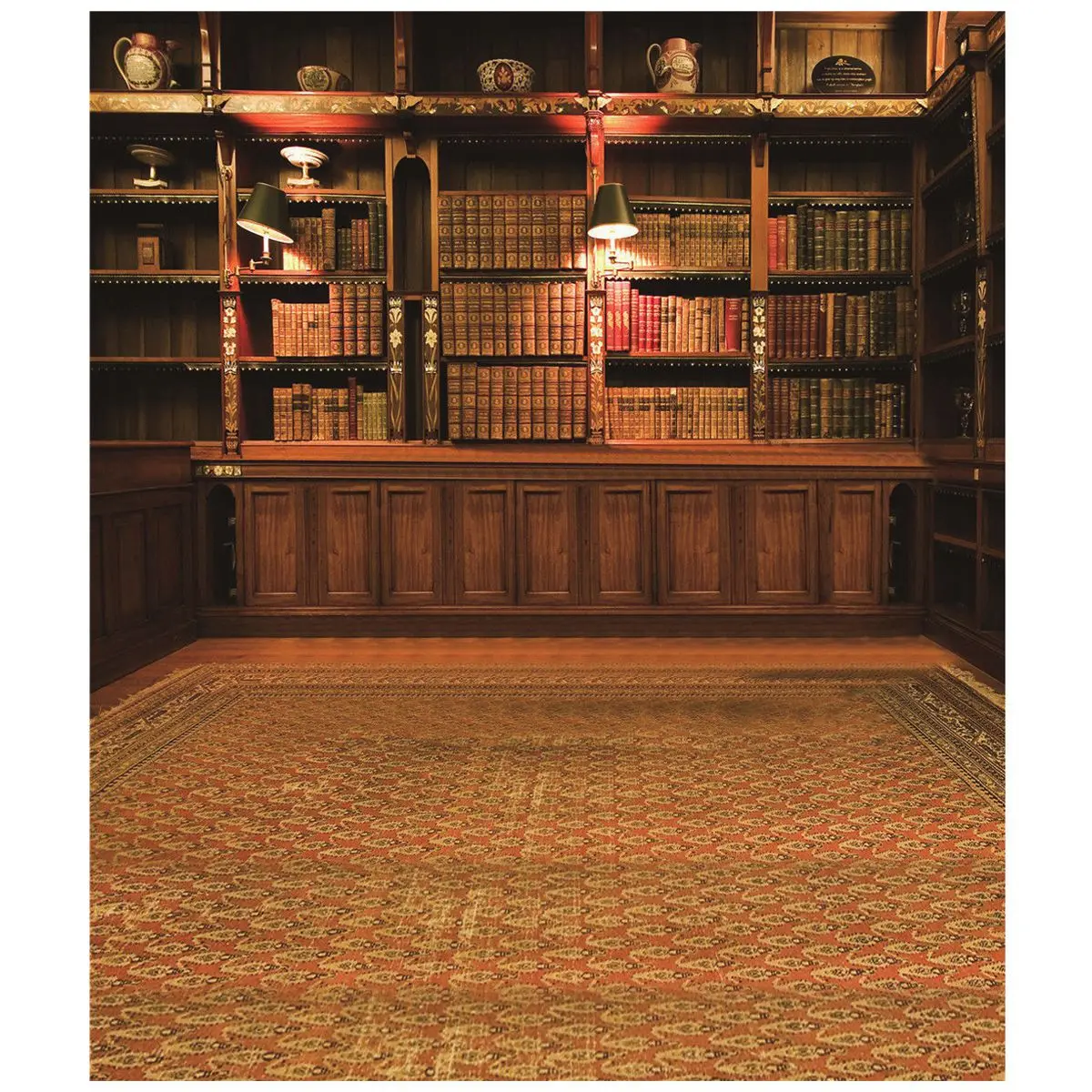 buy Retro Study Library Books Shelf Photography Photo Background Backdrop Prop 3X5FT