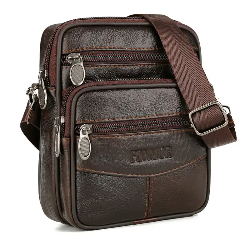 Fashion Men Messenger Bag Male Small Shoulder Bags For Flap High Quality Travel Pu Leather Crossbody S