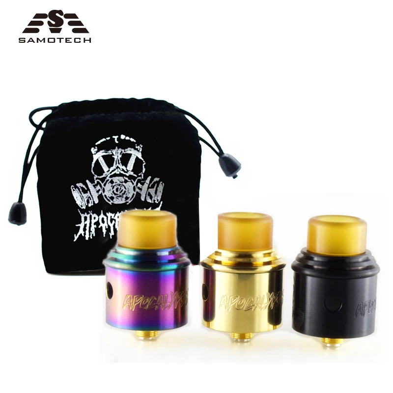 

HOT electric cigarette BEN RAD tank Atomizer 24mm diameter Rebuildable Dripper Drip liquid for e cigarettes vape atomizers RTA