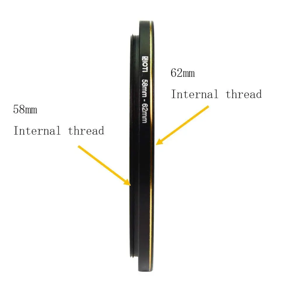 

SIOTI Gold Line Camera Lens Filter Step Up Ring Set Thread Male to Female Stepping Adapter Ring for Nikon for Canon for Camera