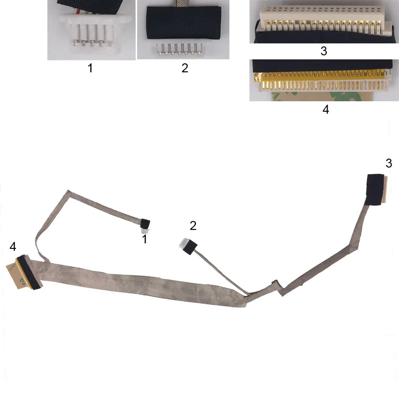 Новый ноутбук кабель для HP C700 G7000 PN: DC02000GY00 ремонт тетрадь ЖК дисплей LVDS