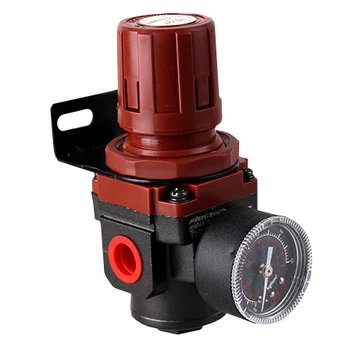 

1/4" AR3000-02 Pneumatic Control Valve 10.2kgf/cm2 Air Pressure Reducing Valve Air Valve Alloy