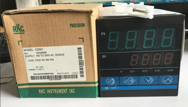 CD901 цифровой PID регулятор температуры CD901FK02-M * AN-NN100-240VAC 0-400C релейный выход |
