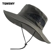 TQMSMY Для мужчин Для женщин Открытый кепки Boonie отрегулировать Для мужчин t веревка военные охотничья шляпа путешествия Панама для рыбака шляпы с широкими полями TMP58