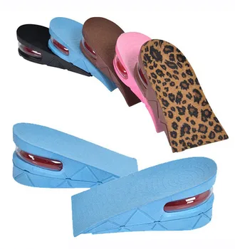 

Shoe Insole Cushion Heel insert Increase Height Lift 5 cm Two layers unisex increasing insole insert shoe pad