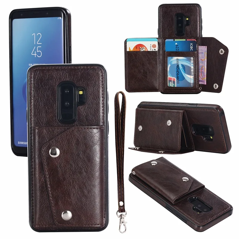 

Luxury Leather for Coque Samsung S10 Lite S9 Plus Case Note9 Cover Samsung Galaxy S8 Flip Etui for Samsung Note 9 Shell S7 Edge