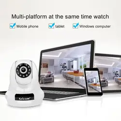 Sricam Full HD 1080 P WifI IP Камера PTZ 4x цифровой Объективы для видеонаблюдения Поддержка Micro SD карты P2P CCTV монитор обнаружения движения