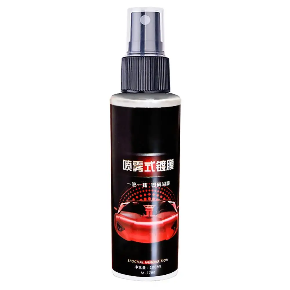  9H 100ml Auto Anti-scratch Spray Type Crystal Plating Liquid Ceramic Coating Car Lacquer Paint Care