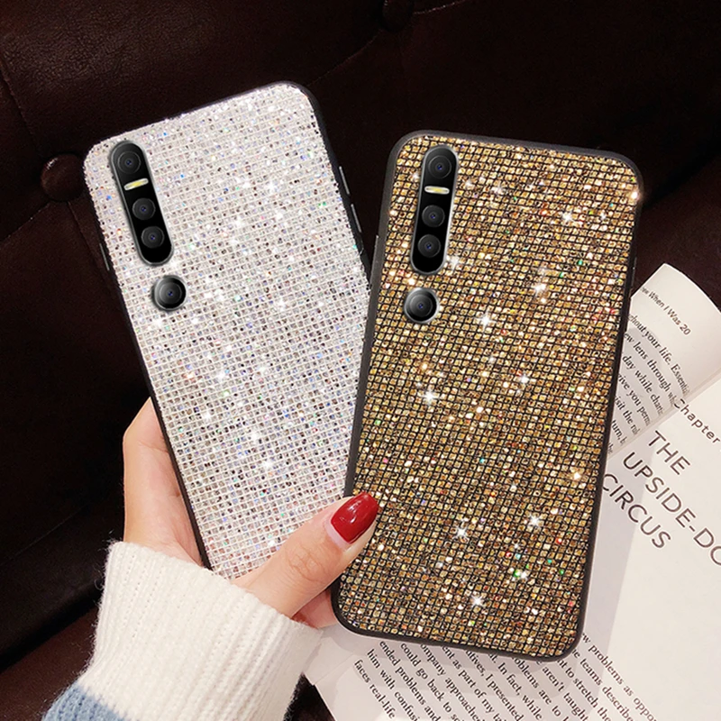 Силиконовый чехол с блестками для Huawei P30 P20 P10 Pro Mate 10 20 Nova 3 V20 Honor Lite 8X 9i роскошный