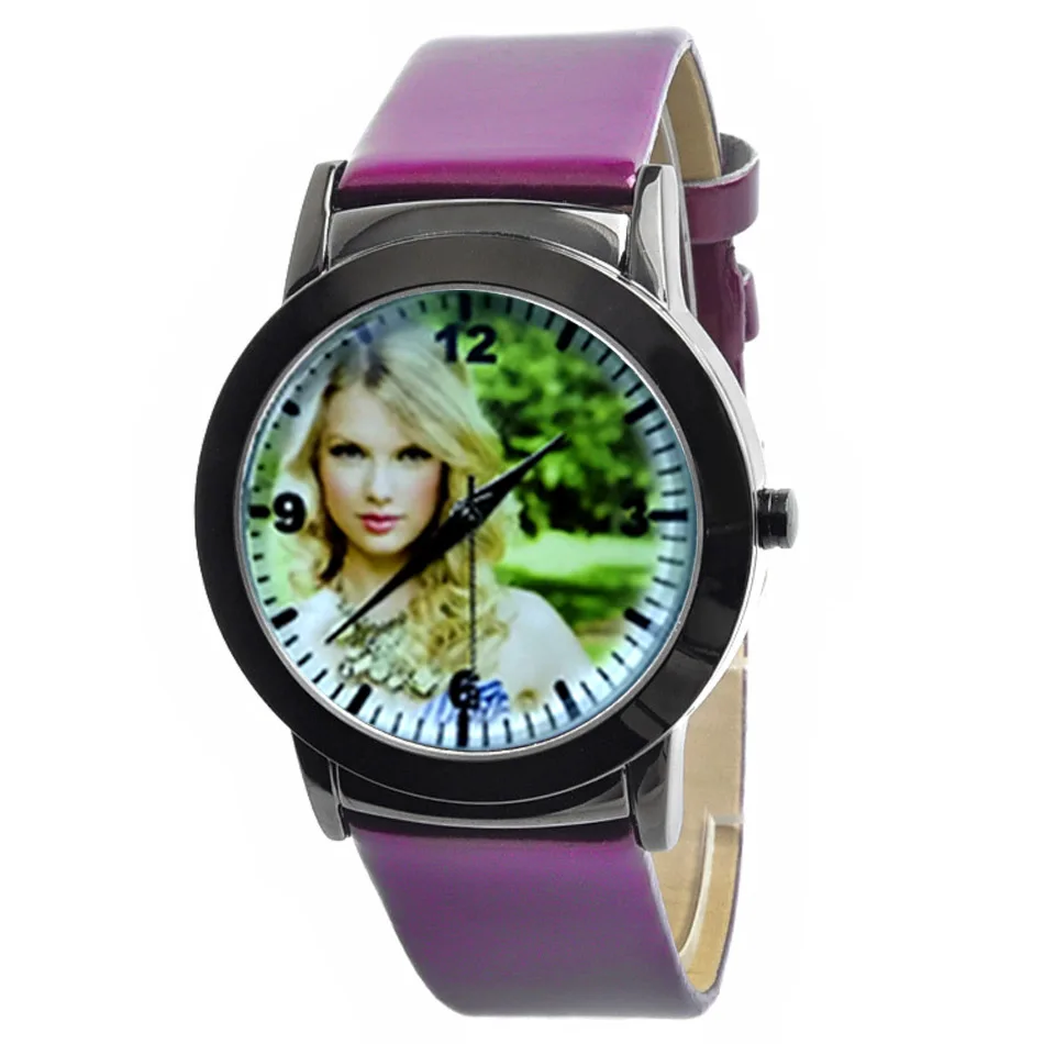 

A3312w Lady watch print with your own picture design logo watch dial printing custom clock women fashion sport creative gift