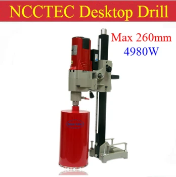 Best 10.4'' 260 Mm DESKTOP Stand Diamond Core Drill Machine | Electric Floor Wall Drilling Machine | 4980w 220v 50hz Or 110v 60hz