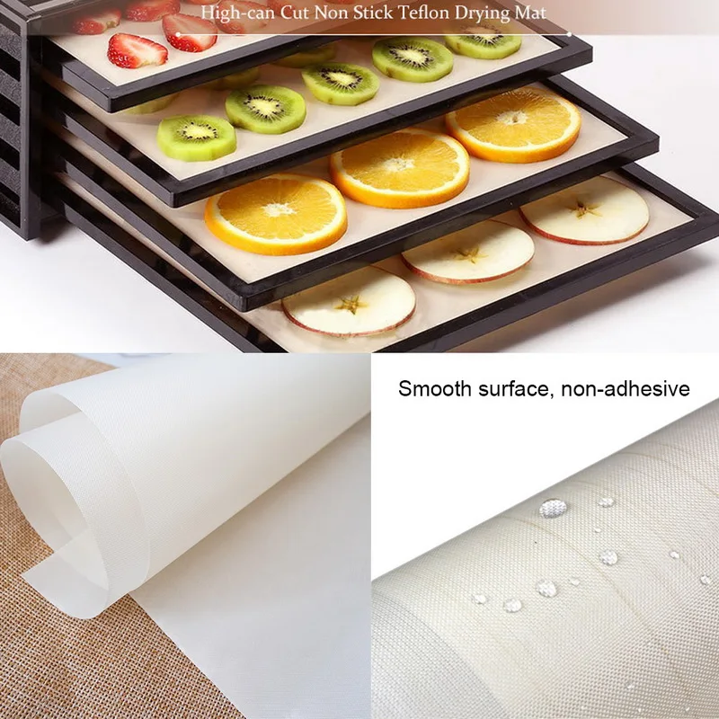 

Hoomall Reusable BBQ Oven Liners Tool Non-stick Baking Mat High Temperature Resistant Teflon Sheet Pastry Baking Oilpaper Pad