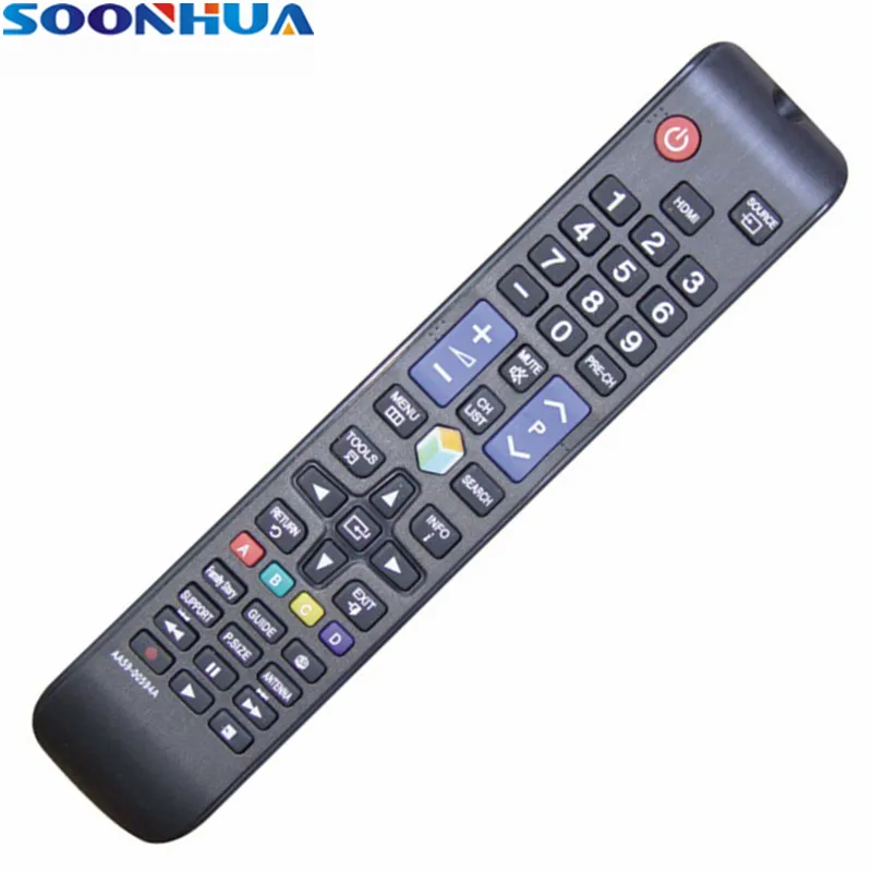 

SOONHUA New Universal Smart Remote Control 2AAA Batteries Replacement Controller For Samsung HDTV LED LCD UN32EH4500 UN46ES6100F