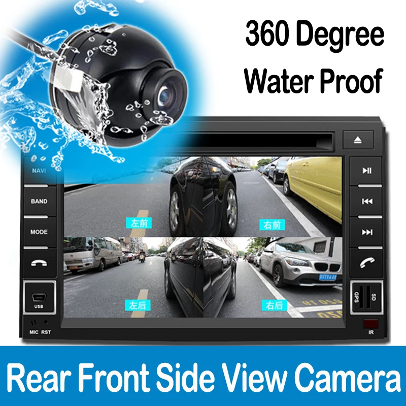 

Mini Car Rear View Parkig Camera SONY Chip 360 Degree Rear Reverse /Front/ Side View Car Vehicle SUV MPV Camera Universal