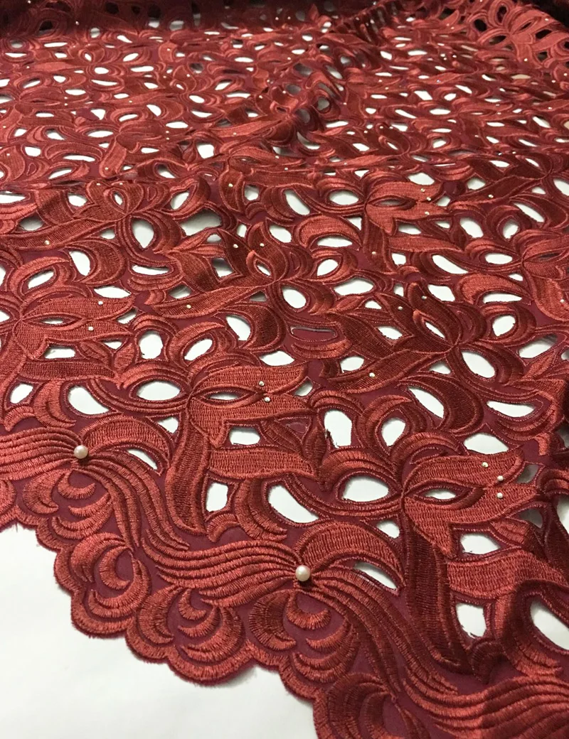 

Best selling African Lace Fabric For Wedding 2017 Embroidered France mesh Lace Fabrics.African swiss voile lace high quality