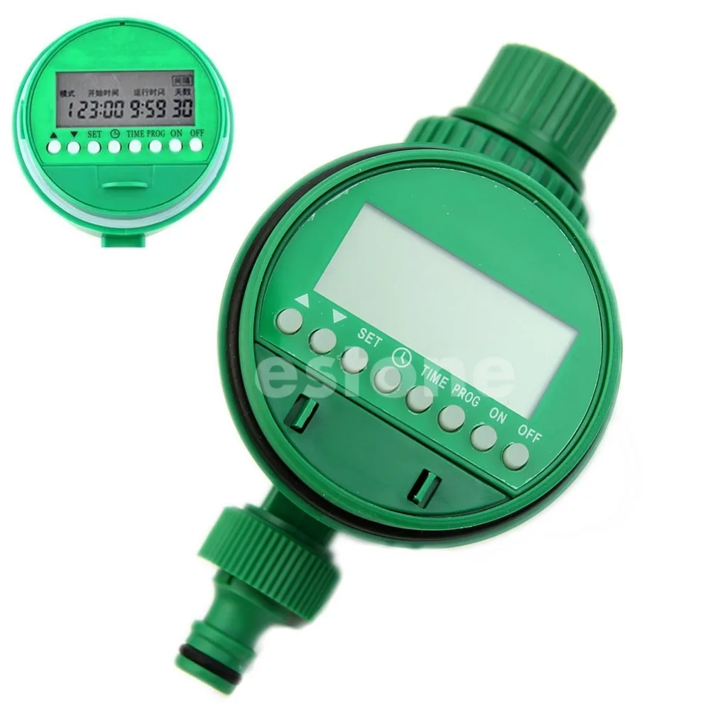 Home Water Timer Garden Irrigation Timer Controller Set Water Programs US