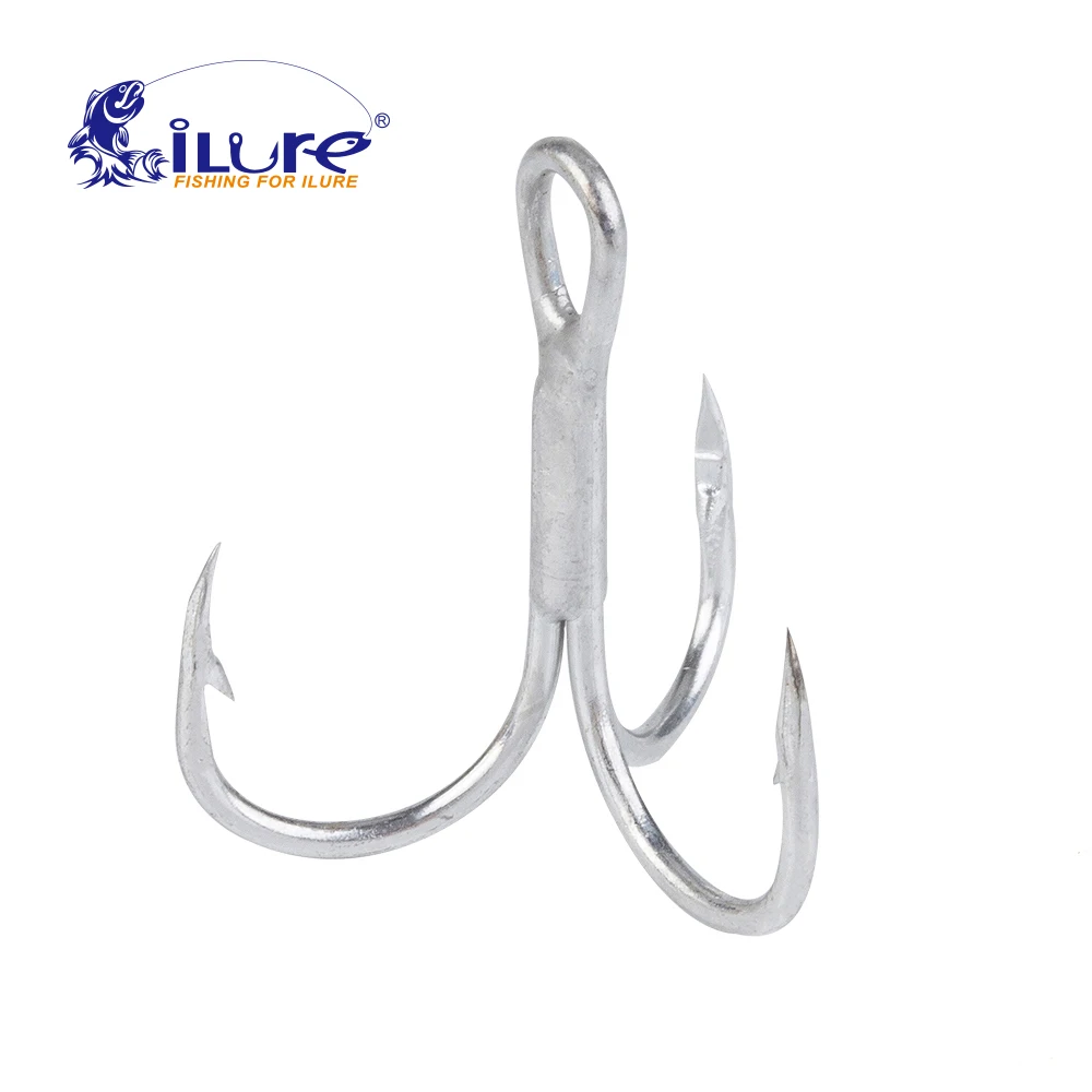 10 pcs/lot High Carbon Steel Sharp Hooks 1 2 4 6 8 10 fishing